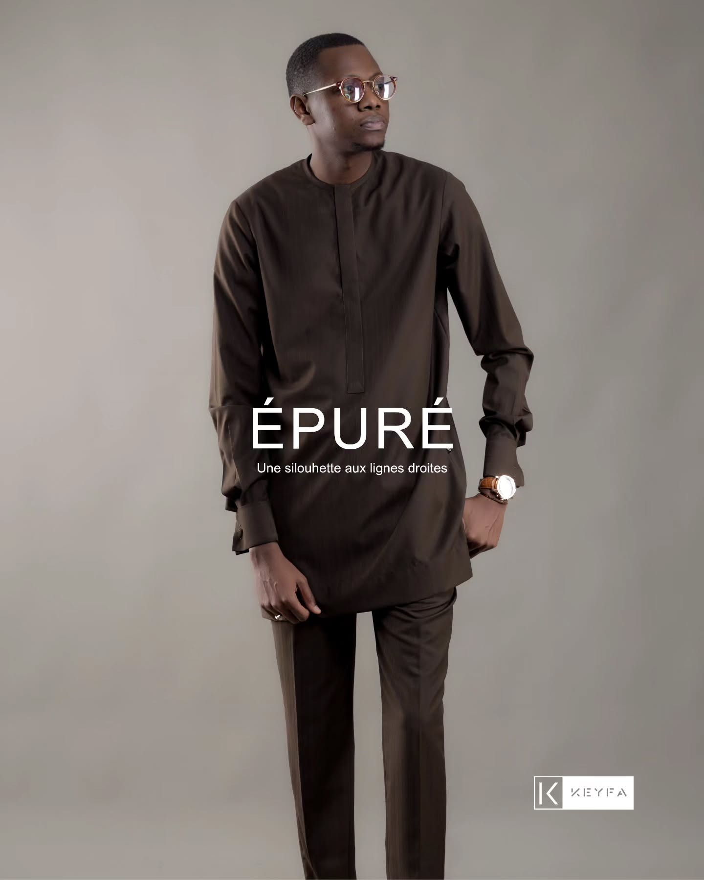 Épuré — silhouette aux lignes droites