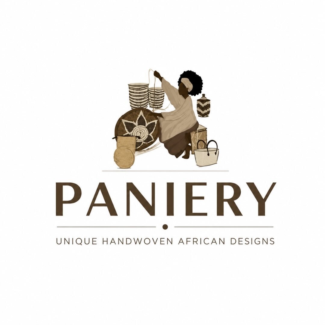 Logo Paniery — unique handwoven African designs