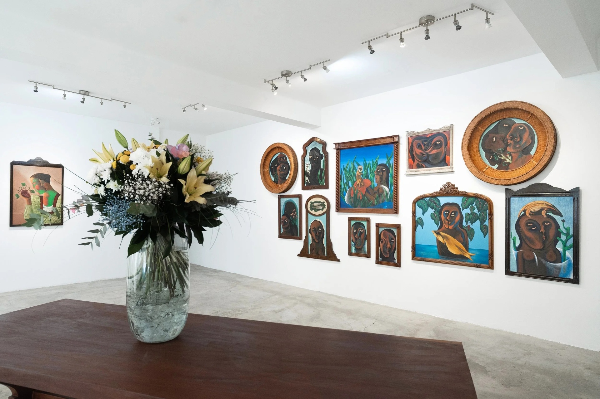 Souad Abdelrasoul — accrochage salon