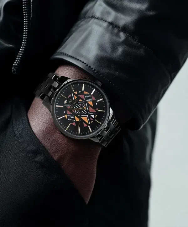 Shaka portée — total look noir