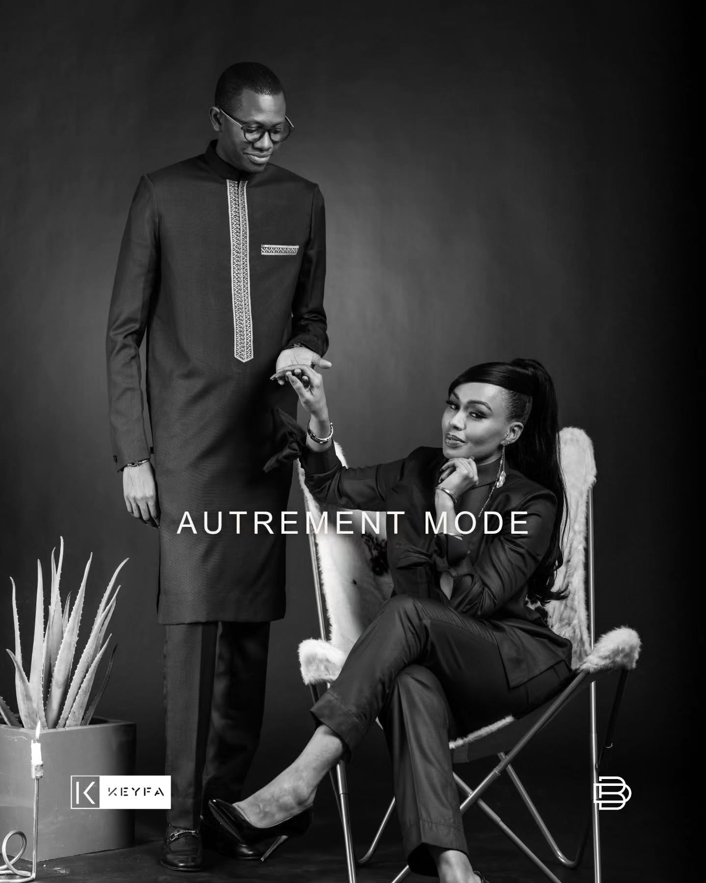 Autrement mode — campagne noir et blanc