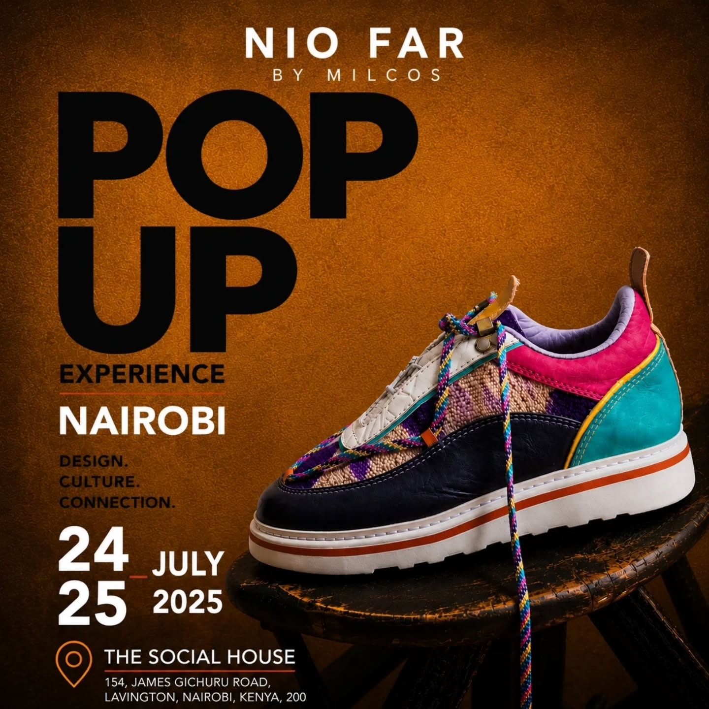 Pop-up Nairobi — The Social House, 24 & 25 juillet 2025