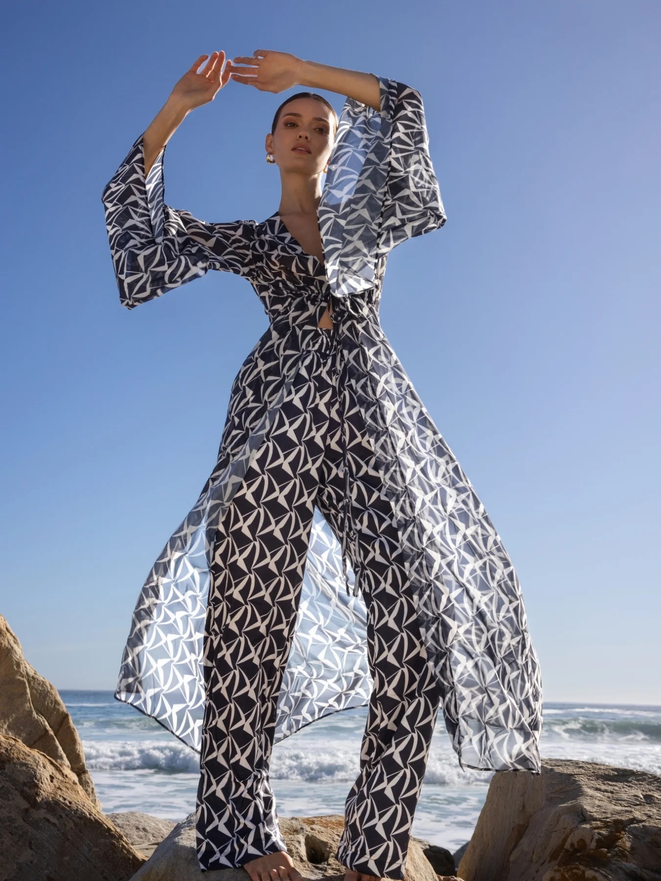 Sirène Kimono Zhy Noir