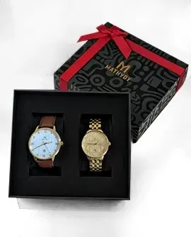 Coffret duo — Sa montre & la sienne