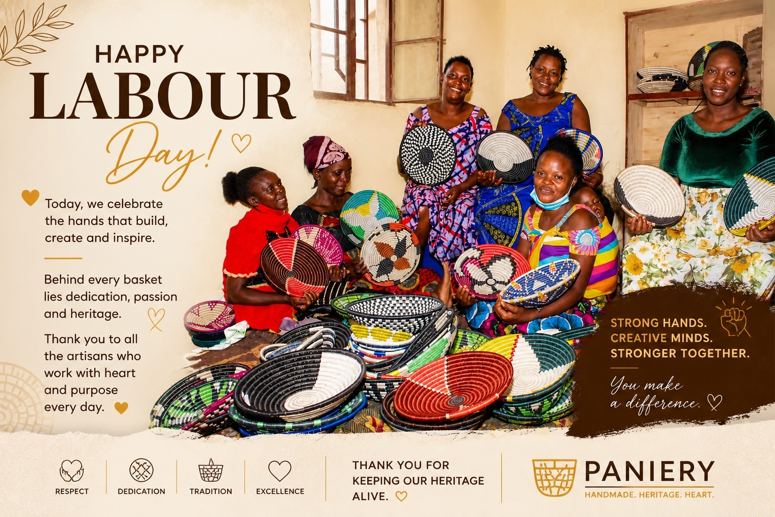 Happy Labour Day — hommage aux mains qui tissent l'héritage
